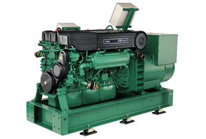 Generatoranlæg fra Petersen & Sørensen i Svendborg på Fyn